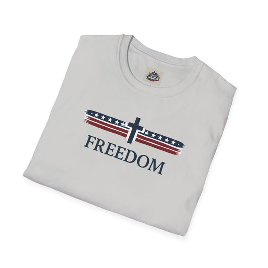 Patriots Pray T-Shirt - Red, White, and Blue Design