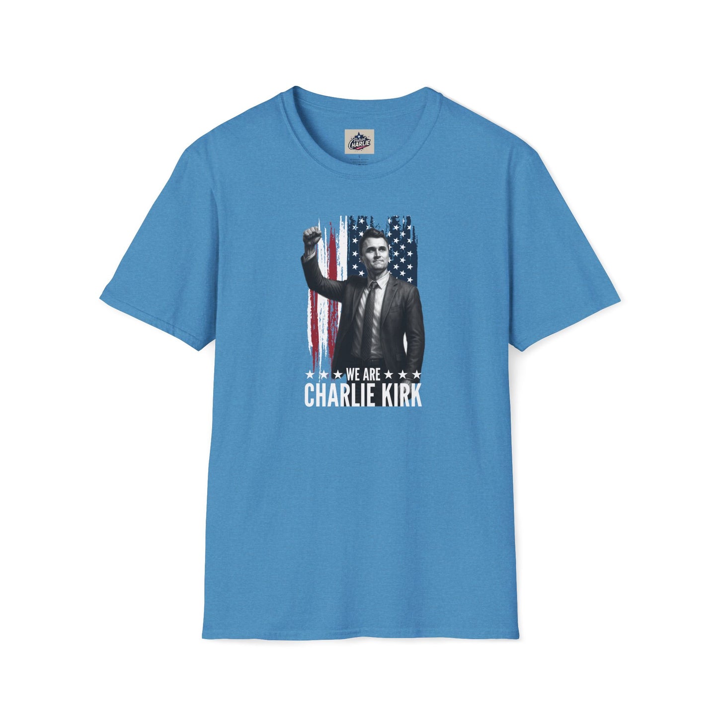 Remembering Charlie Kirk - "We Are Charlie Kirk" T-Shirt (www.patriotcharlie.com)