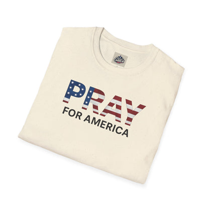 Pray For America T-Shirt (www.patriotcharlie.com)