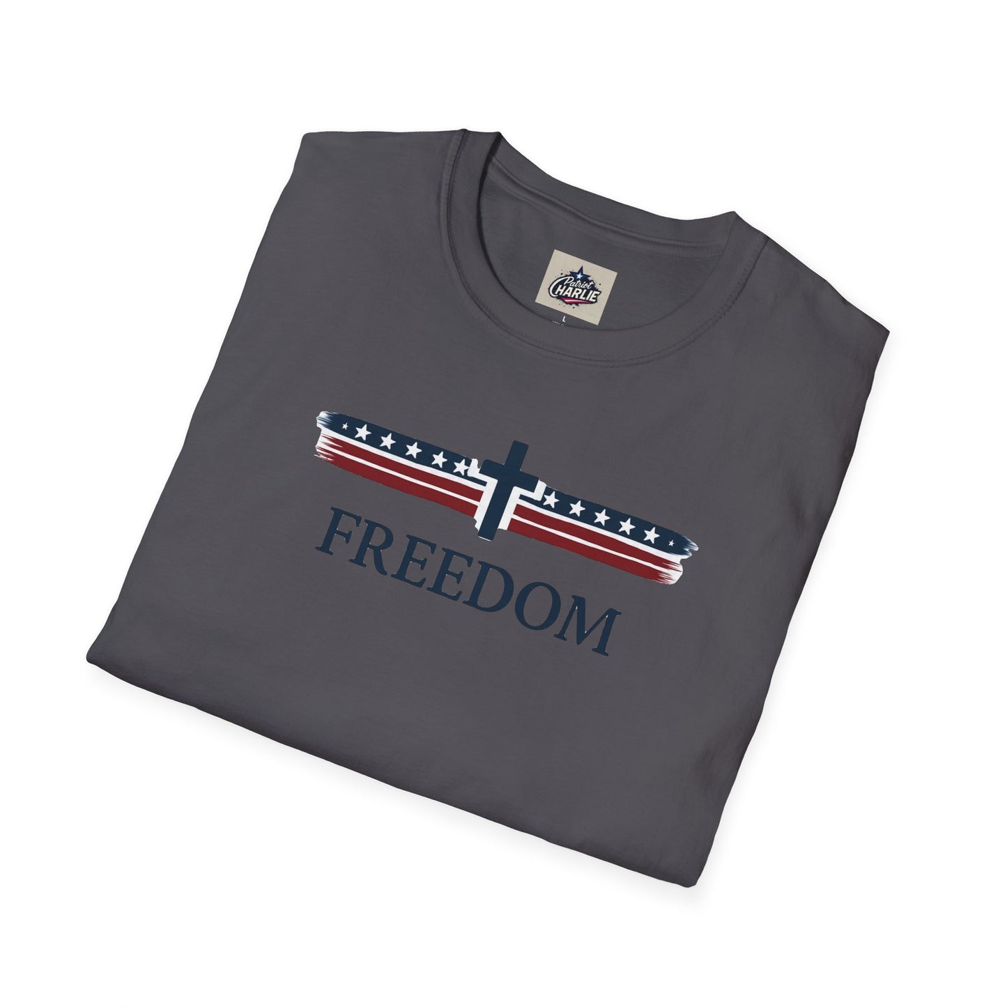 Patriots Pray T-Shirt - Red, White, and Blue Design