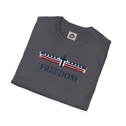 Patriots Pray T-Shirt - Red, White, and Blue Design