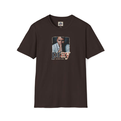 Remembering Charlie Kirk - Pray T-shirt (www.patriotcharlie.com)