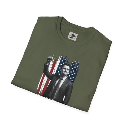 Remembering Charlie Kirk - "I Am Charlie Kirk" T-Shirt (www.patriotcharlie.com)