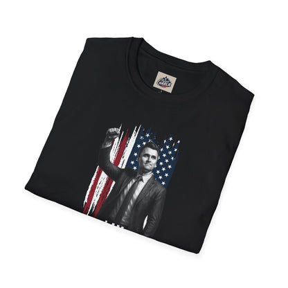 Remembering Charlie Kirk - "I Am Charlie Kirk" T-Shirt (www.patriotcharlie.com)