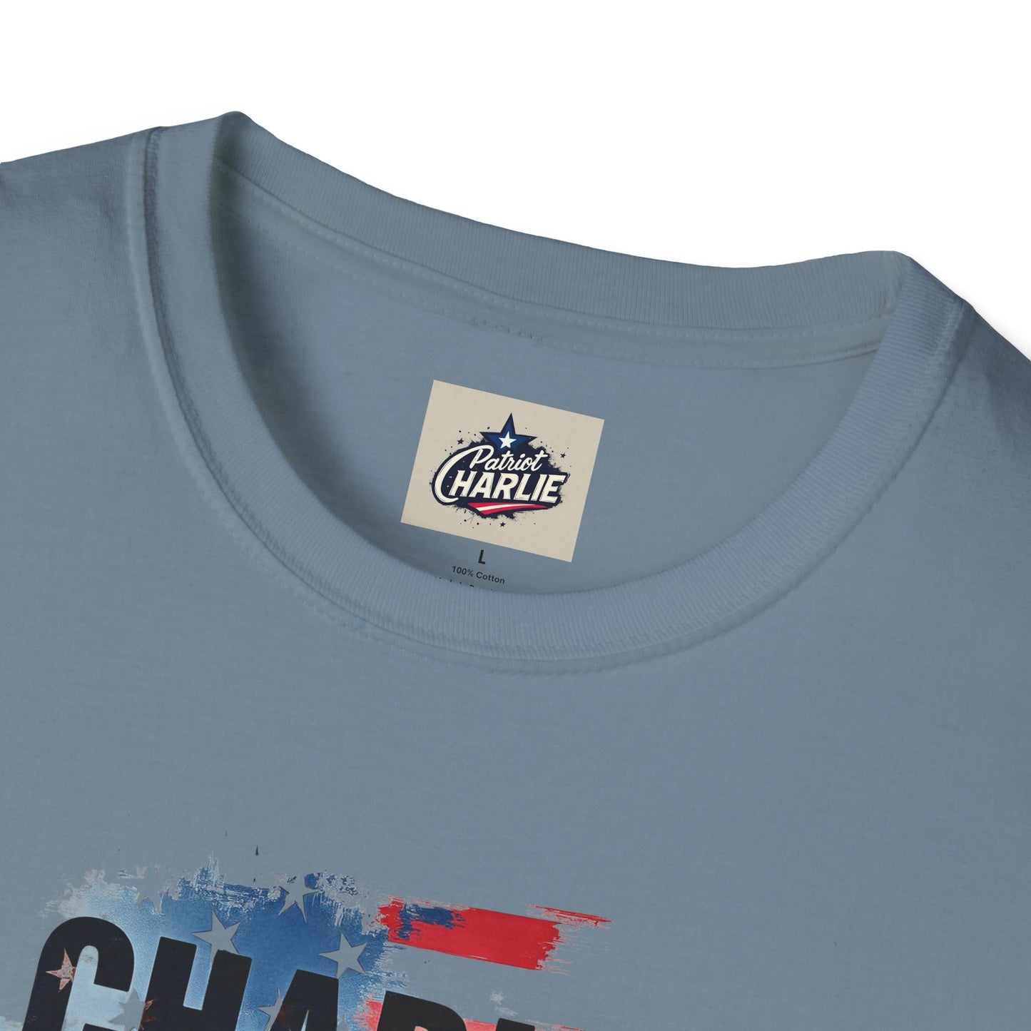 Remembering Charlie Kirk - 'American Legend' T-Shirt (www.patriotcharlie.com)