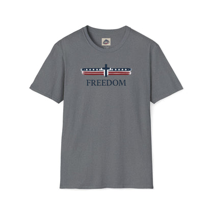 Patriots Pray T-Shirt - Red, White, and Blue Design