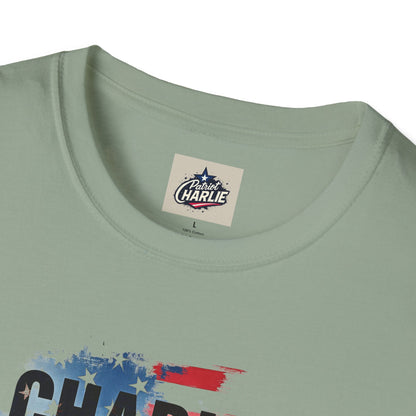Remembering Charlie Kirk - 'American Legend' T-Shirt (www.patriotcharlie.com)