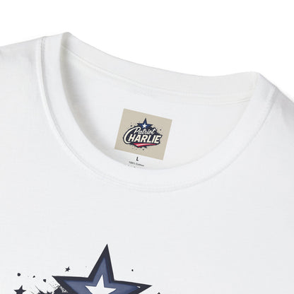 Remembering Charlie Kirk - 'Patriot Charlie' T-Shirt (www.patriotcharlie.com)