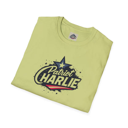 Remembering Charlie Kirk - 'Patriot Charlie' T-Shirt (www.patriotcharlie.com)