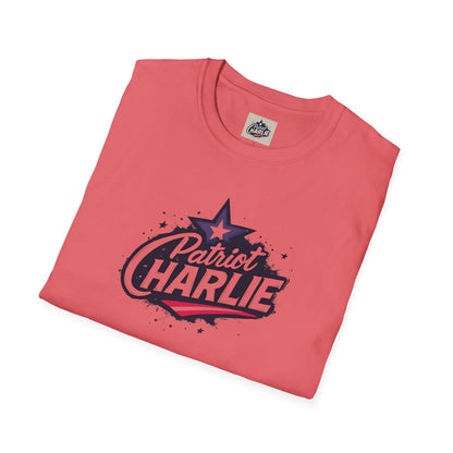 Remembering Charlie Kirk - 'Patriot Charlie' T-Shirt (www.patriotcharlie.com)