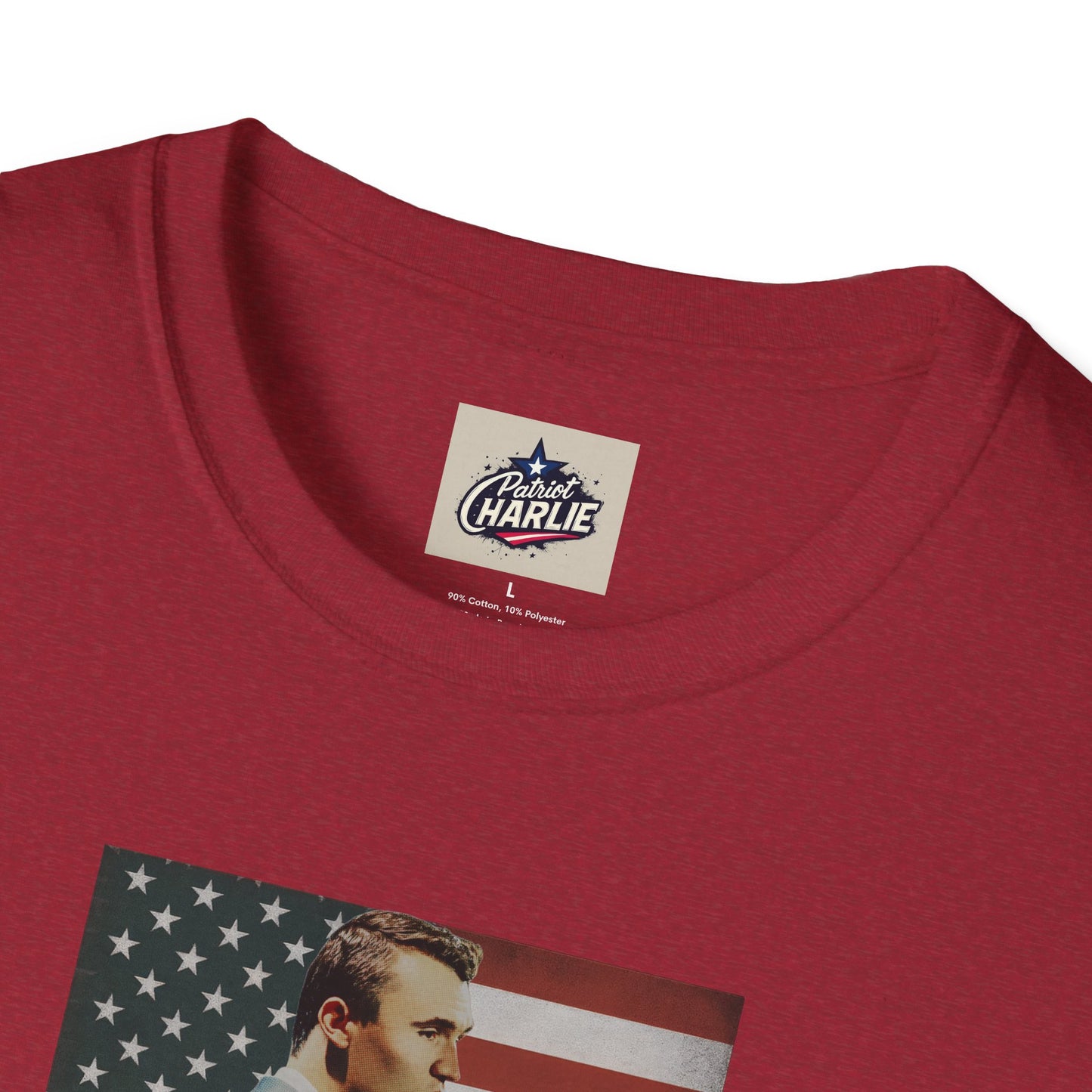 Remembering Charlie Kirk - 'Inspiration' T-Shirt (www.patriotcharlie.com)