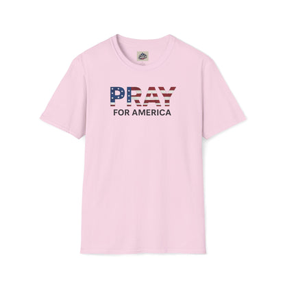 Pray For America T-Shirt (www.patriotcharlie.com)
