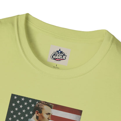 Remembering Charlie Kirk - 'Inspiration' T-Shirt (www.patriotcharlie.com)