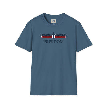 Patriots Pray T-Shirt - Red, White, and Blue Design