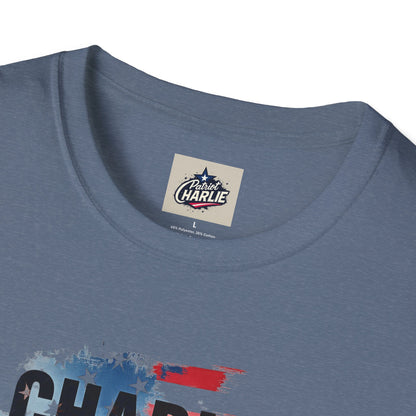 Remembering Charlie Kirk - 'American Legend' T-Shirt (www.patriotcharlie.com)