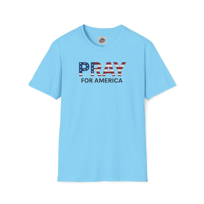 Pray For America T-Shirt (www.patriotcharlie.com)