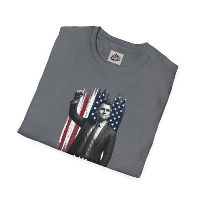 Remembering Charlie Kirk - "I Am Charlie Kirk" T-Shirt (www.patriotcharlie.com)