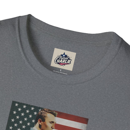 Remembering Charlie Kirk - 'Inspiration' T-Shirt (www.patriotcharlie.com)