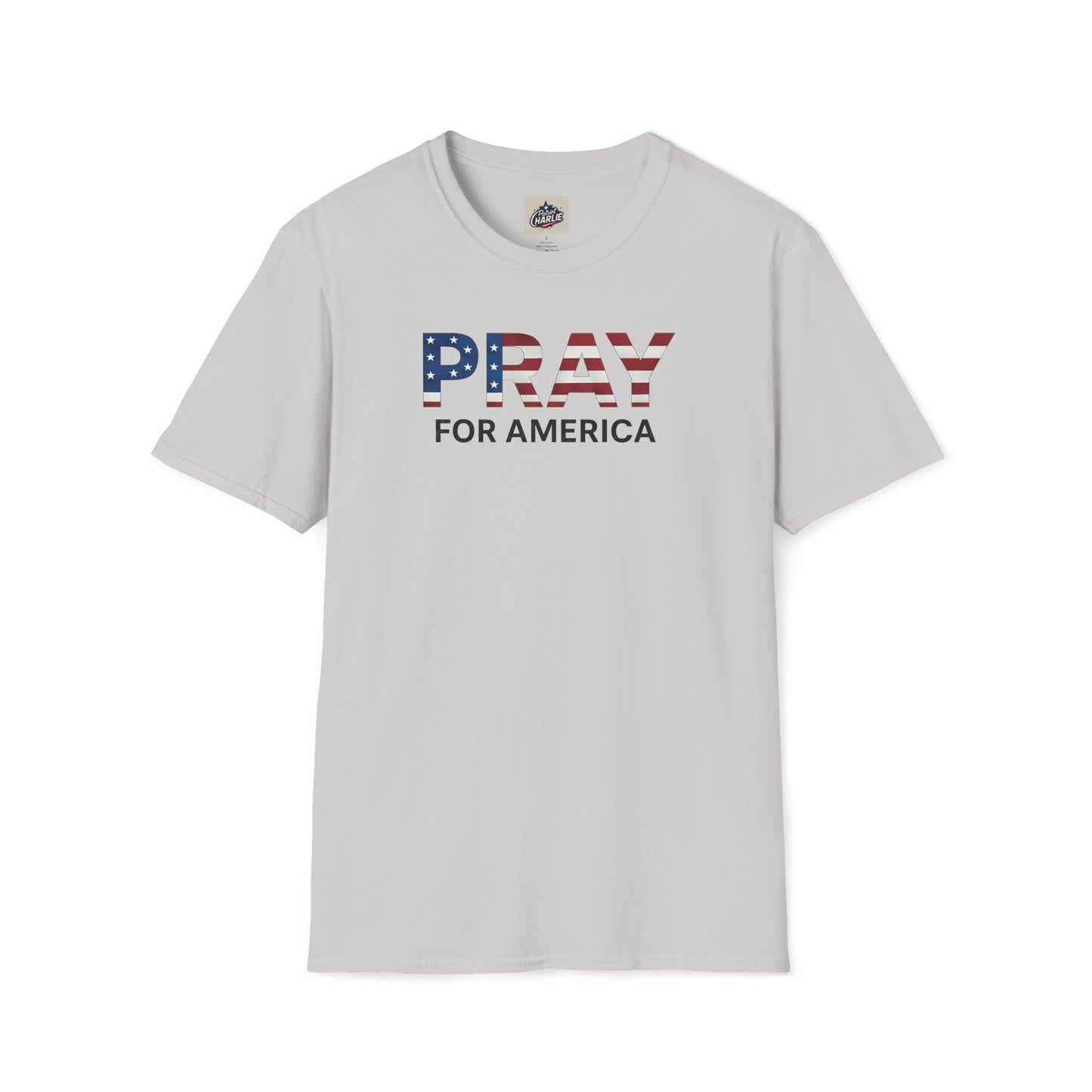 Pray For America T-Shirt (www.patriotcharlie.com)