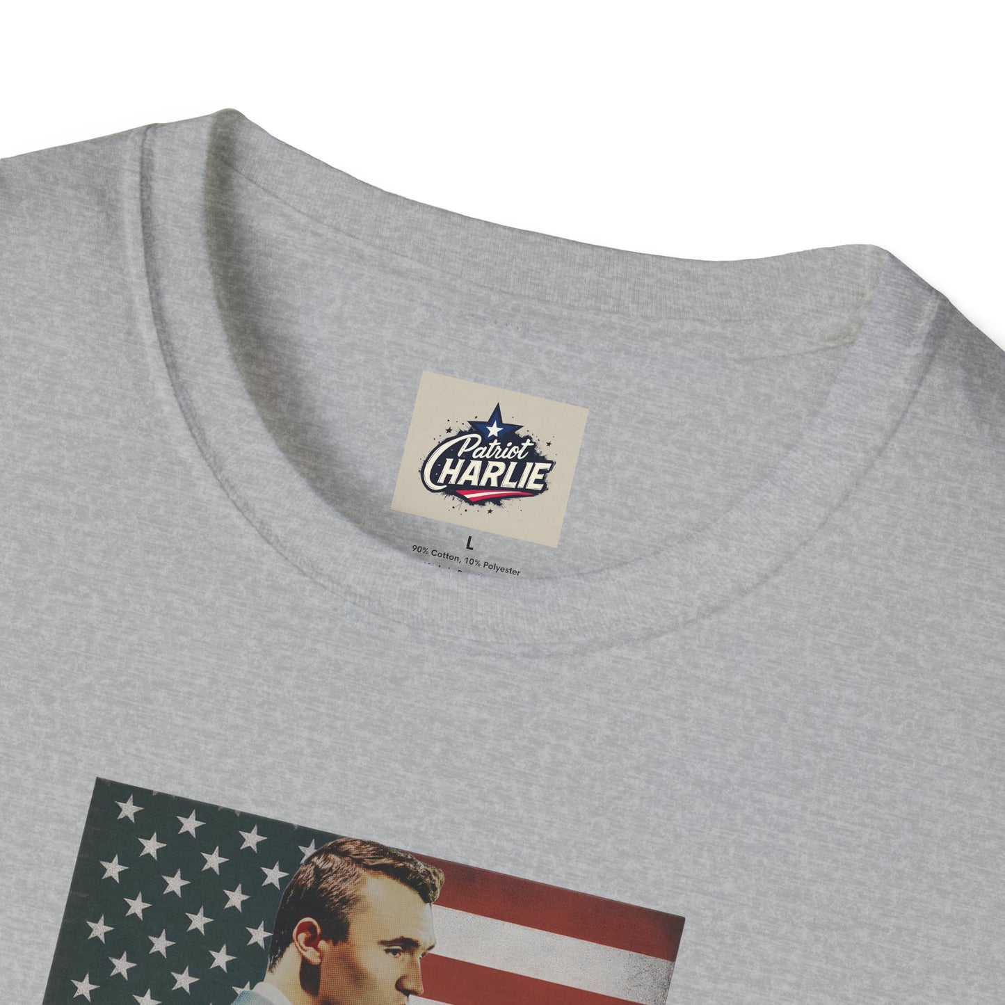 Remembering Charlie Kirk - 'Inspiration' T-Shirt (www.patriotcharlie.com)