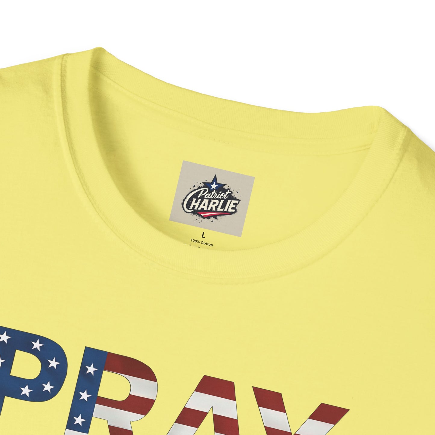 Pray For America T-Shirt (www.patriotcharlie.com)