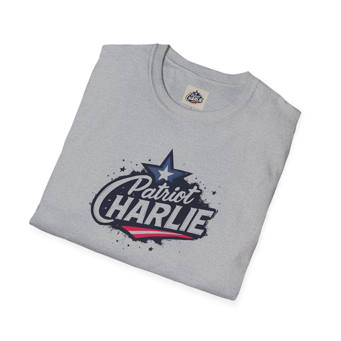 Remembering Charlie Kirk - 'Patriot Charlie' T-Shirt (www.patriotcharlie.com)