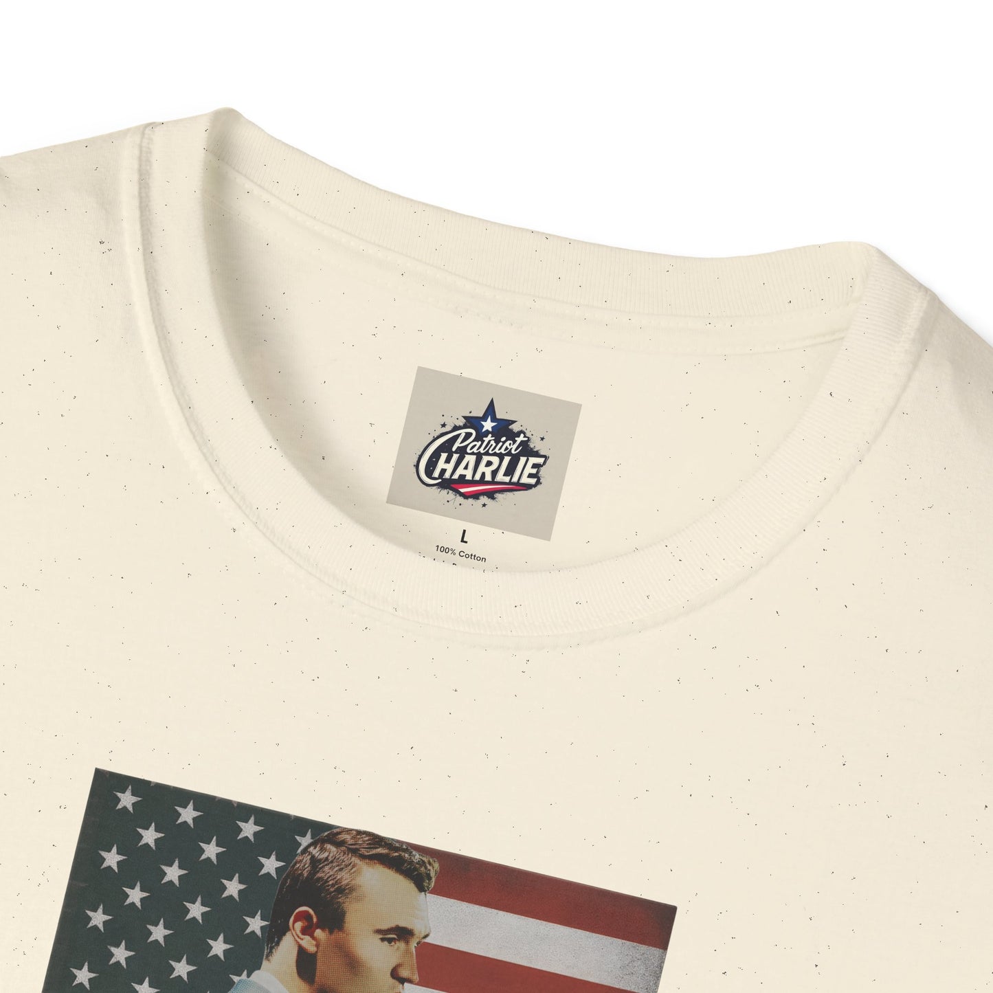 Remembering Charlie Kirk - 'Inspiration' T-Shirt (www.patriotcharlie.com)