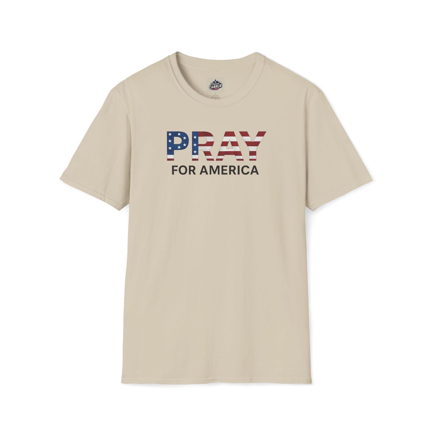 Pray For America T-Shirt (www.patriotcharlie.com)