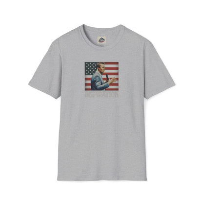 Remembering Charlie Kirk - 'Inspiration' T-Shirt (www.patriotcharlie.com)