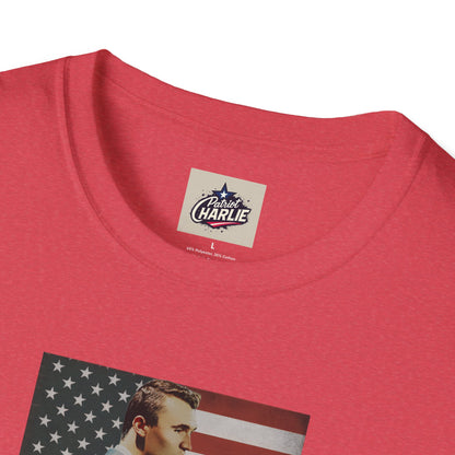 Remembering Charlie Kirk - 'Inspiration' T-Shirt (www.patriotcharlie.com)