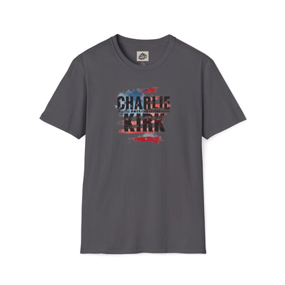Remembering Charlie Kirk - 'American Legend' T-Shirt (www.patriotcharlie.com)