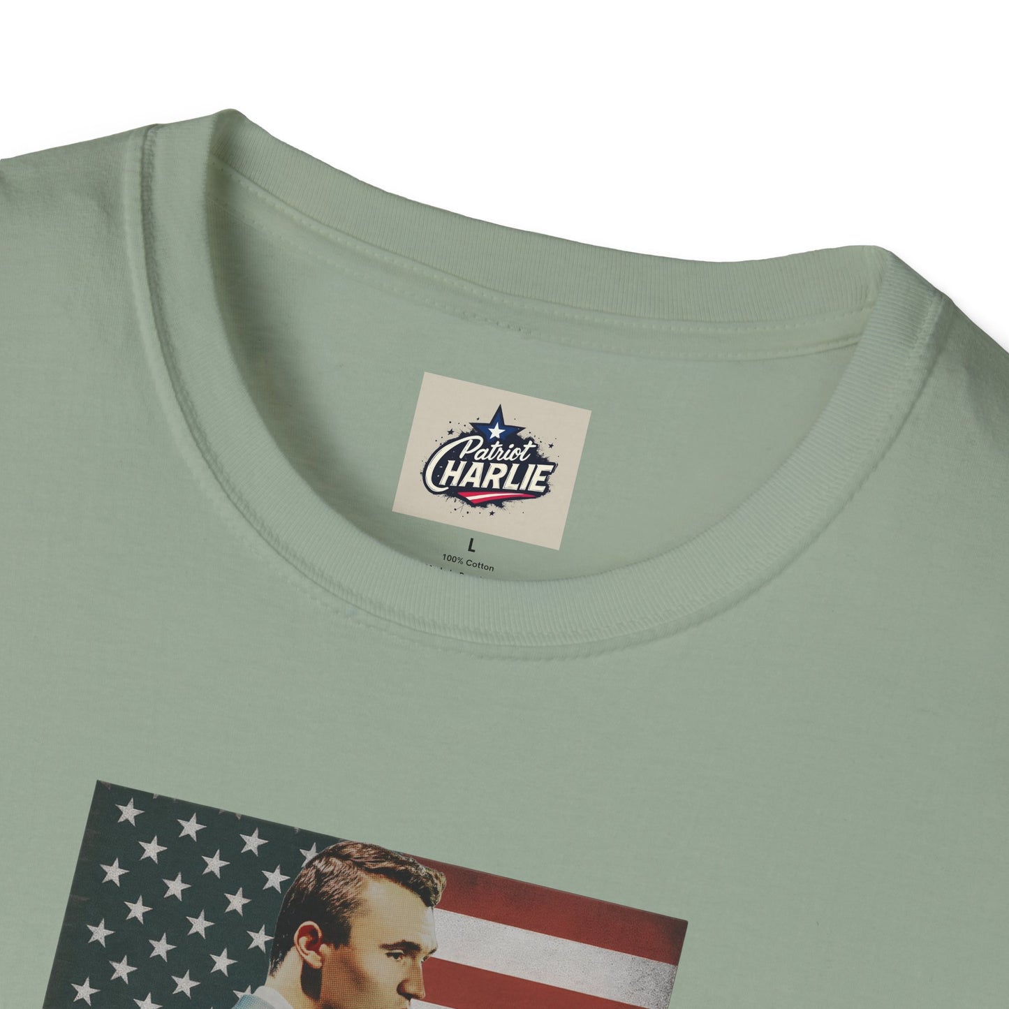 Remembering Charlie Kirk - 'Inspiration' T-Shirt (www.patriotcharlie.com)