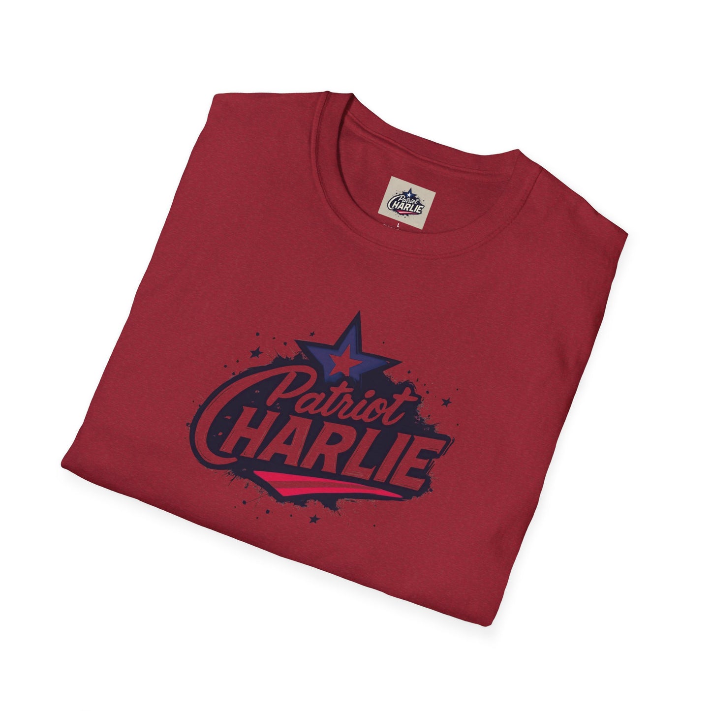Remembering Charlie Kirk - 'Patriot Charlie' T-Shirt (www.patriotcharlie.com)