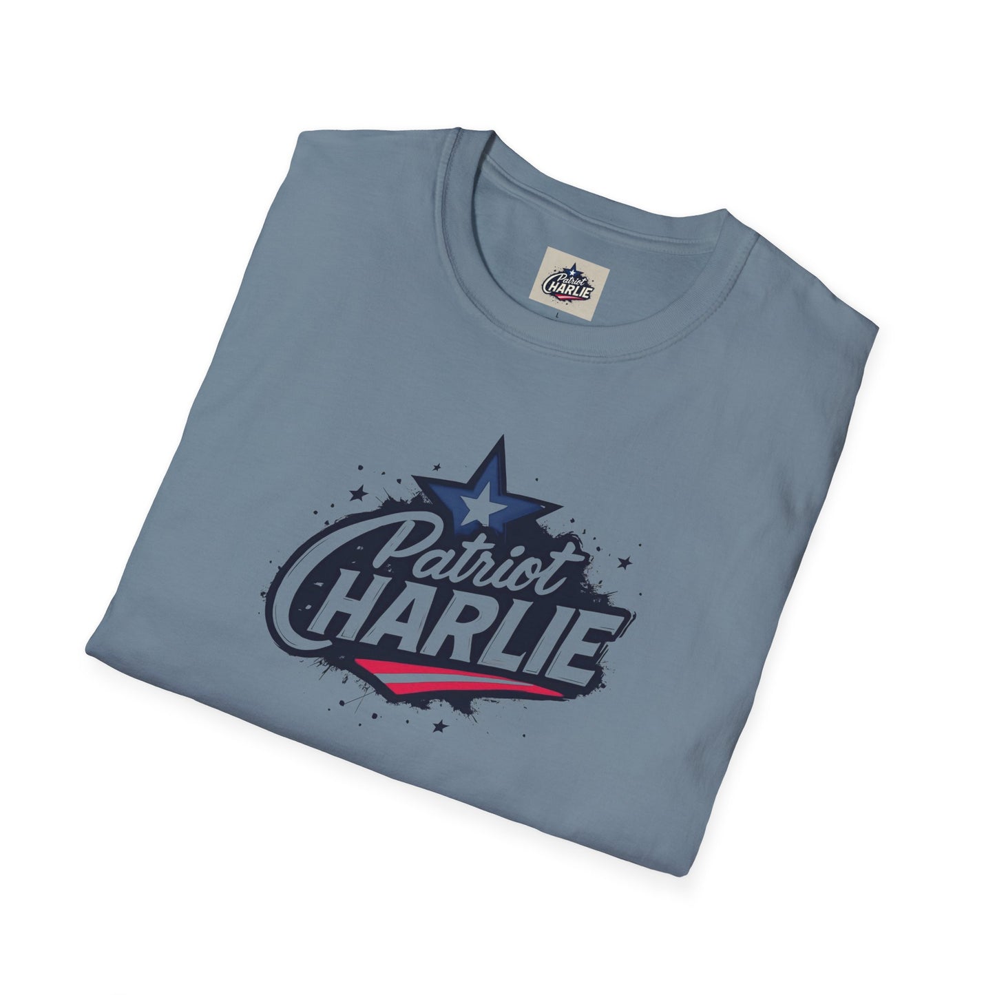 Remembering Charlie Kirk - 'Patriot Charlie' T-Shirt (www.patriotcharlie.com)