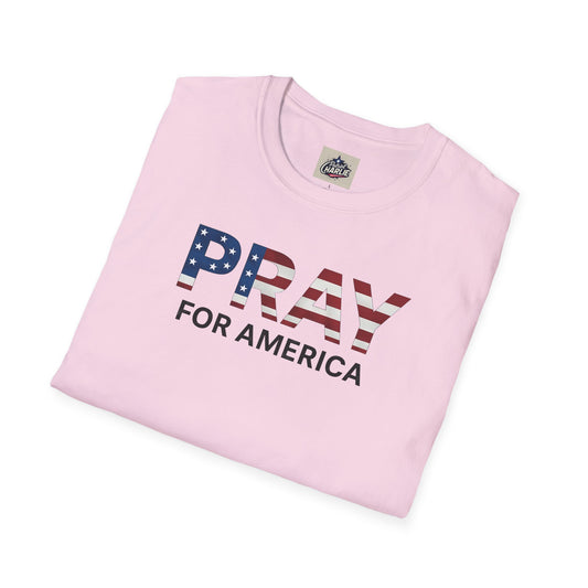 Pray For America T-Shirt (www.patriotcharlie.com)