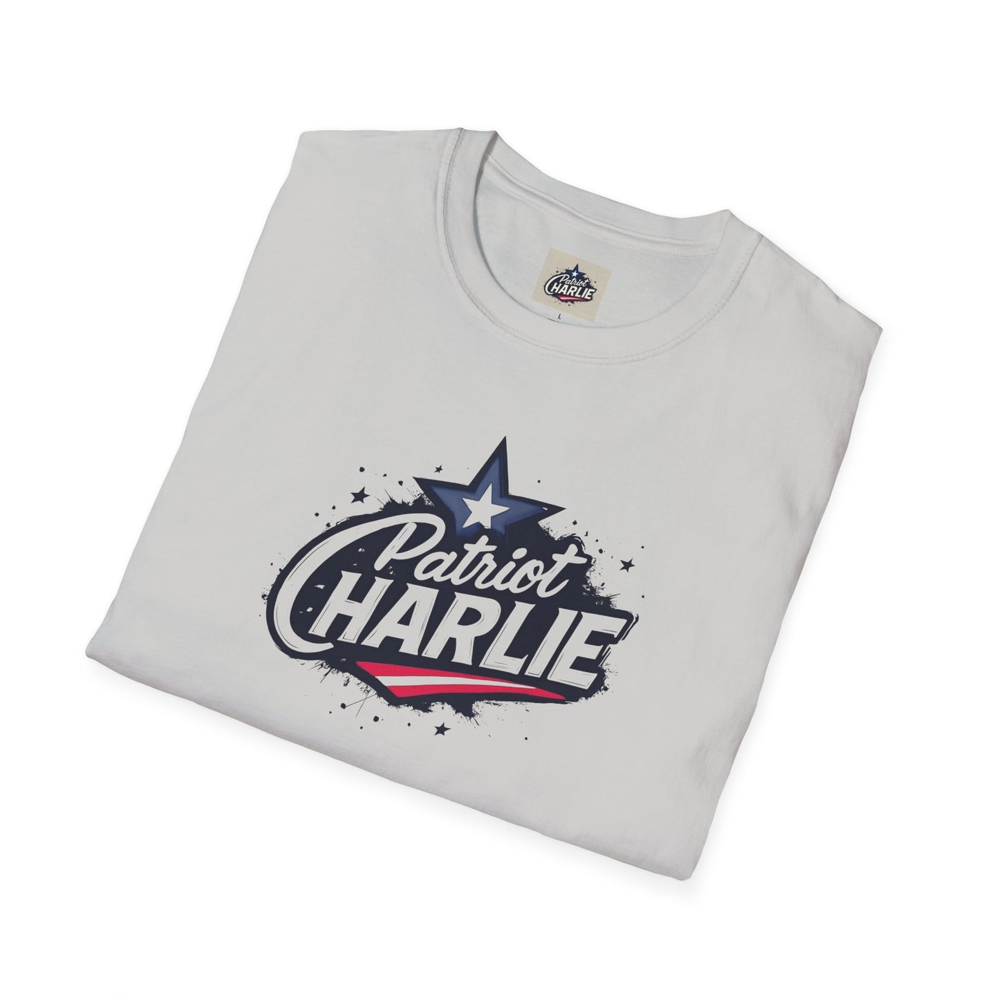 Remembering Charlie Kirk - 'Patriot Charlie' T-Shirt (www.patriotcharlie.com)