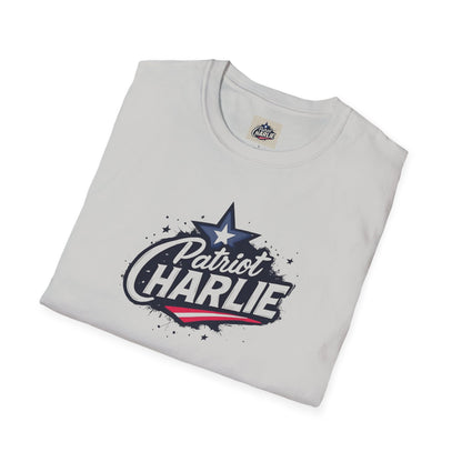 Remembering Charlie Kirk - 'Patriot Charlie' T-Shirt (www.patriotcharlie.com)