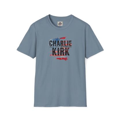 Remembering Charlie Kirk - 'American Legend' T-Shirt (www.patriotcharlie.com)