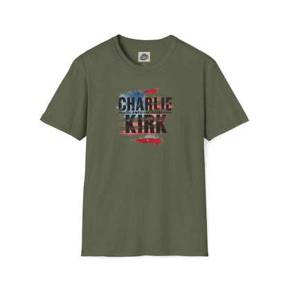 Remembering Charlie Kirk - 'American Legend' T-Shirt (www.patriotcharlie.com)