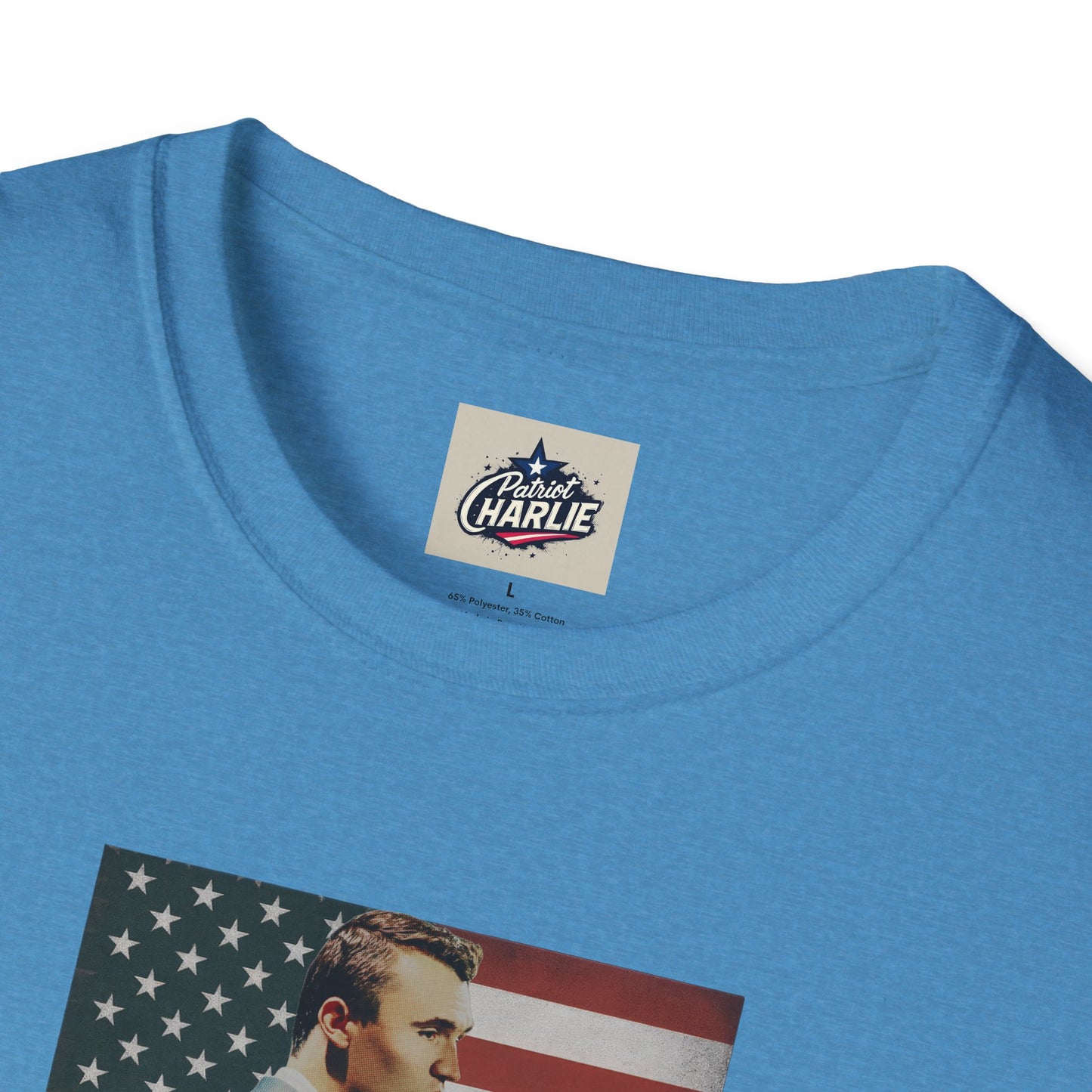 Remembering Charlie Kirk - 'Inspiration' T-Shirt (www.patriotcharlie.com)