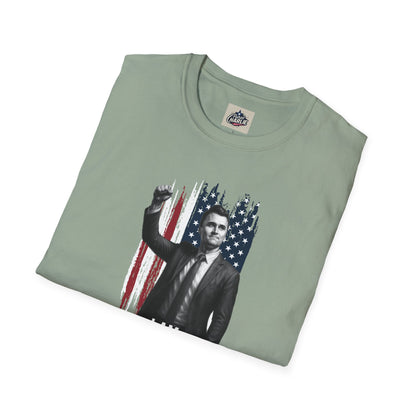 Remembering Charlie Kirk - "I Am Charlie Kirk" T-Shirt (www.patriotcharlie.com)