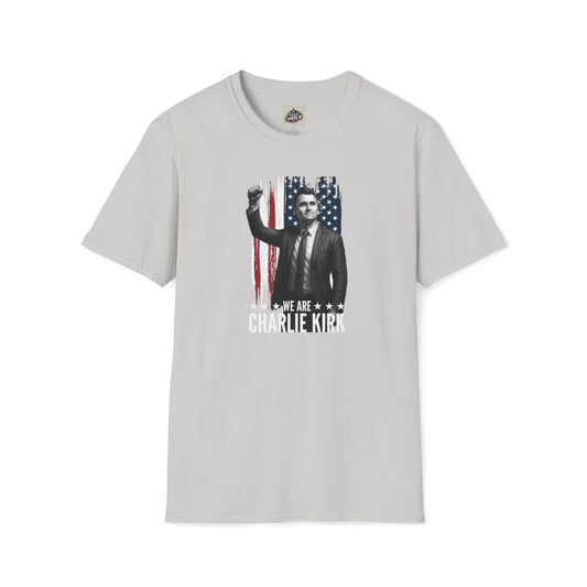 Remembering Charlie Kirk - "We Are Charlie Kirk" T-Shirt (www.patriotcharlie.com)