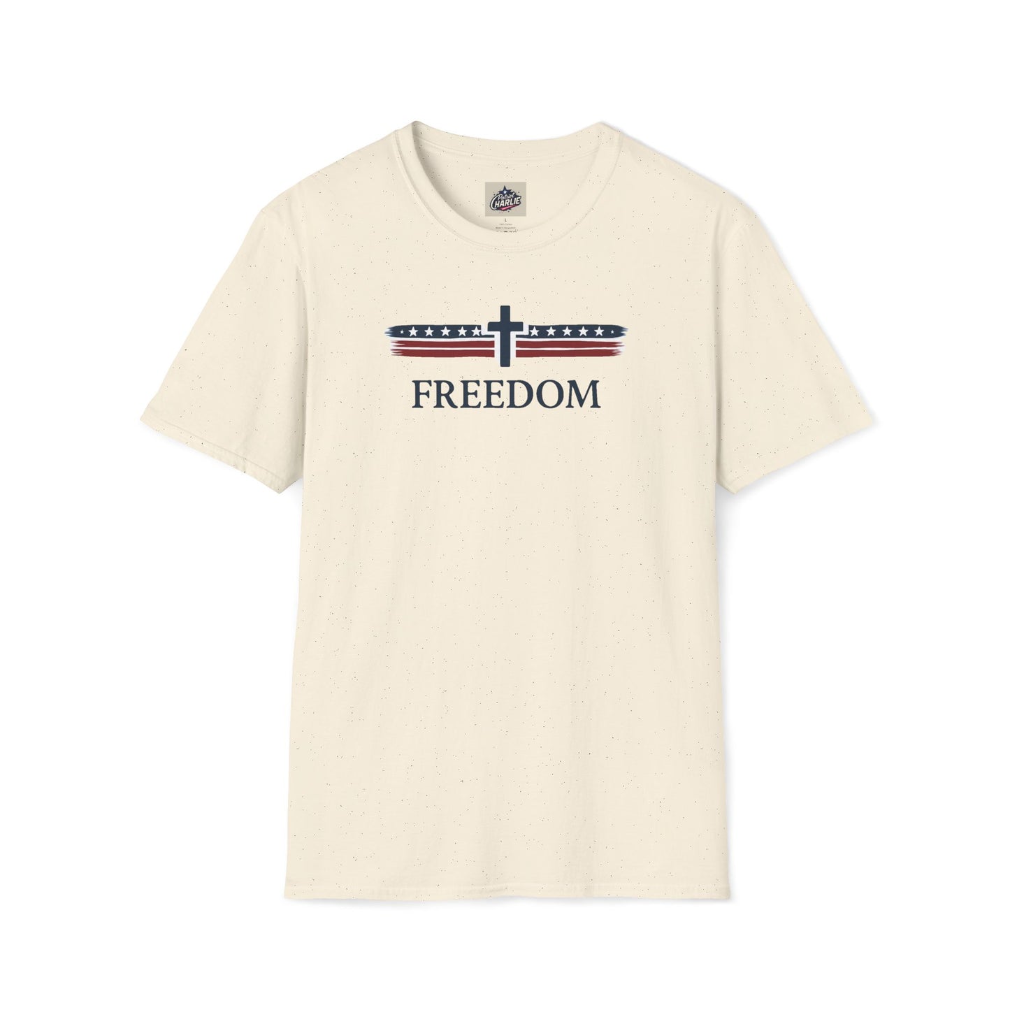 Patriots Pray T-Shirt - Red, White, and Blue Design