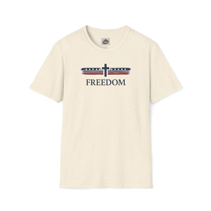 Patriots Pray T-Shirt - Red, White, and Blue Design
