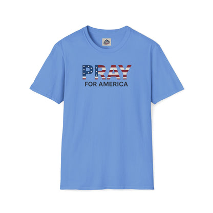 Pray For America T-Shirt (www.patriotcharlie.com)