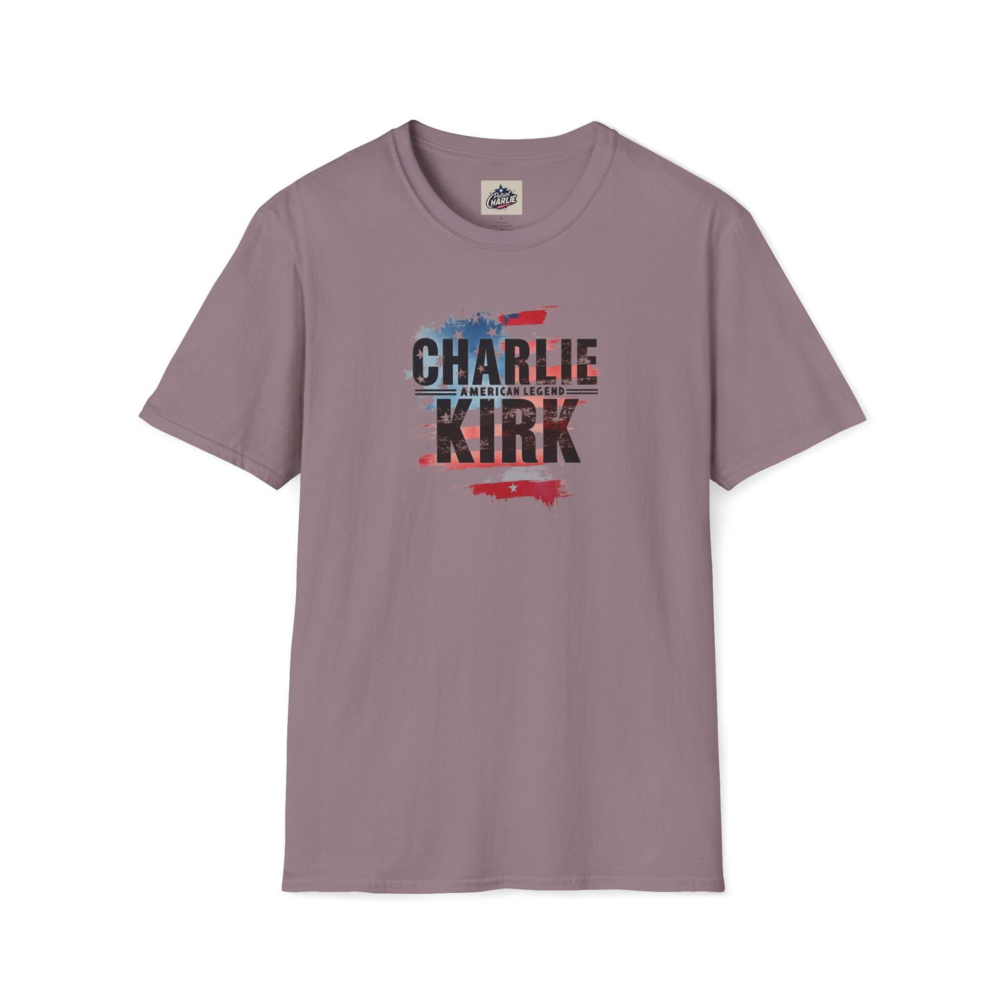 Remembering Charlie Kirk - 'American Legend' T-Shirt (www.patriotcharlie.com)