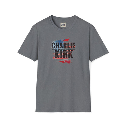 Remembering Charlie Kirk - 'American Legend' T-Shirt (www.patriotcharlie.com)