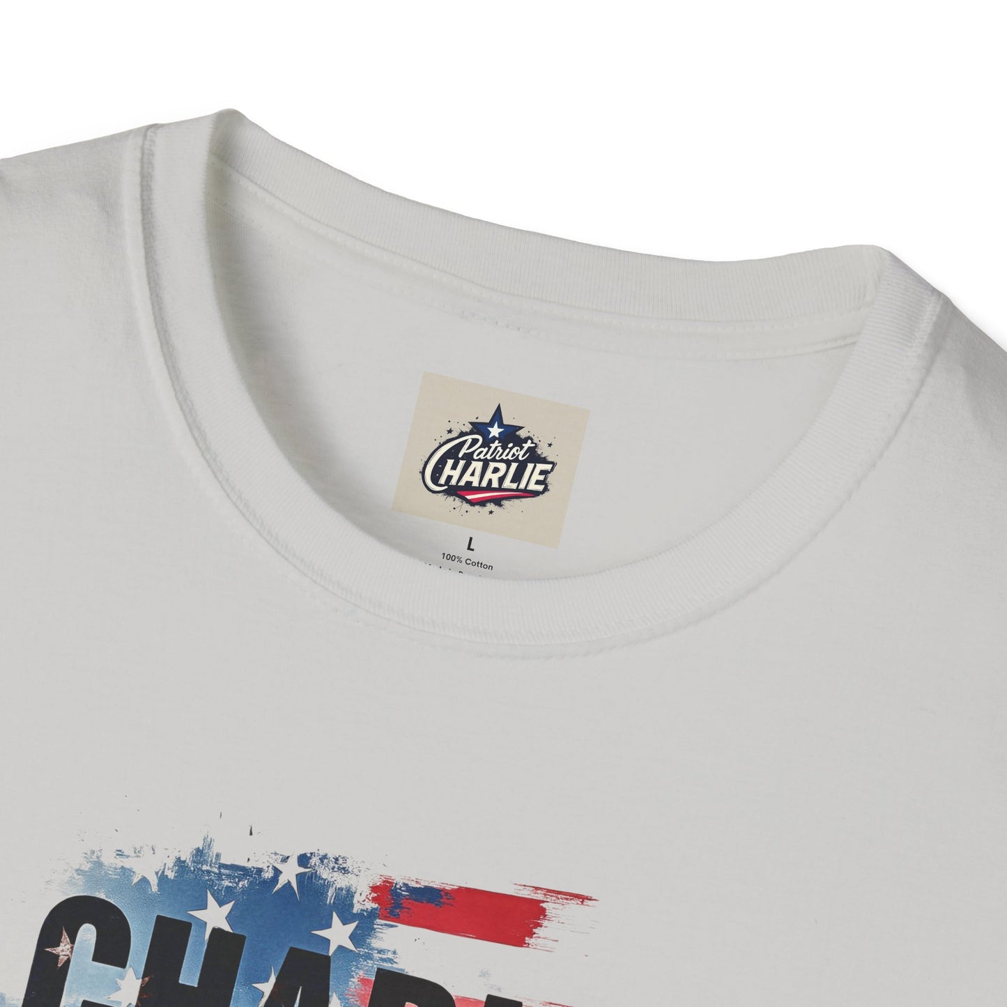 Remembering Charlie Kirk - 'American Legend' T-Shirt (www.patriotcharlie.com)