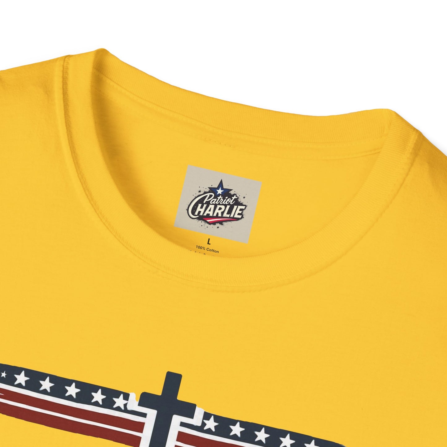 Patriots Pray T-Shirt - Red, White, and Blue Design