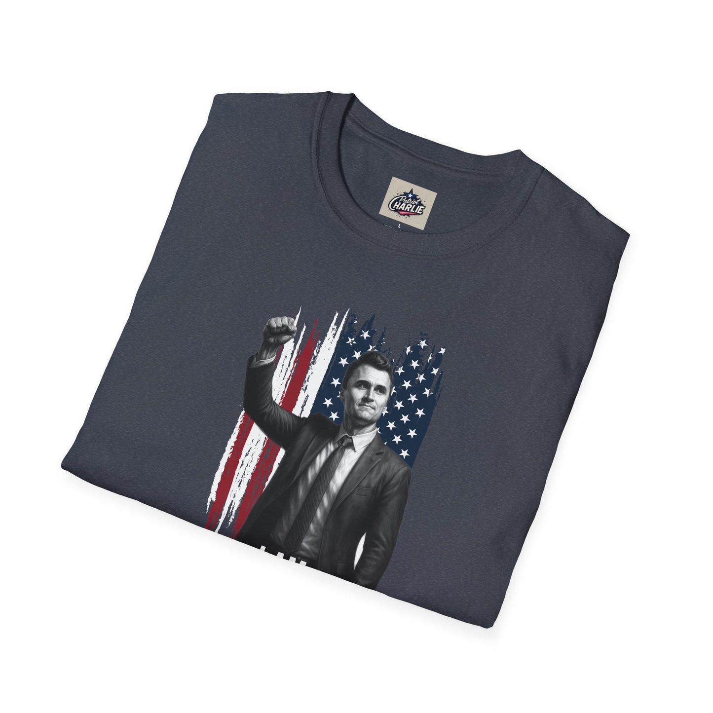 Remembering Charlie Kirk - "I Am Charlie Kirk" T-Shirt (www.patriotcharlie.com)